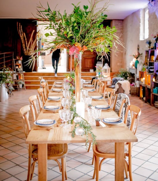GrandChemin GreenFeeling Inspiration - À la cueillette ! table decoree grand chemin